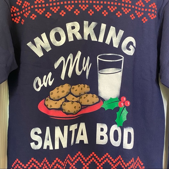 Ugly Christmas Sweater Working on my Santa Bod SM - Picture 6 of 11